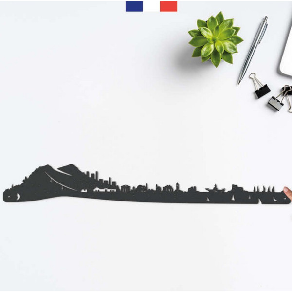 Silhouette murale Skyline JE SUIS ART ville de Toulon – 3 tailles