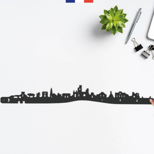 Silhouette murale Skyline JE SUIS ART ville de Montpellier – 3 tailles