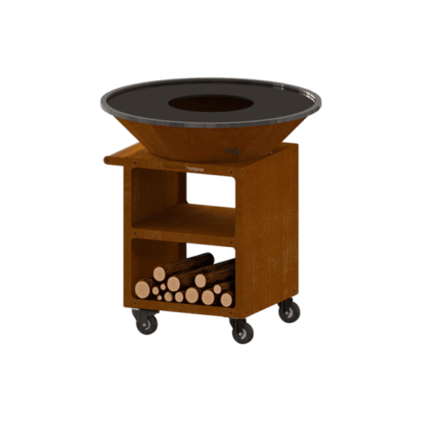 Brasero OYAT Pontaillac Pro 98cm Cognac