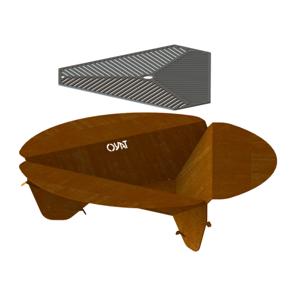 Grille OYAT pour brasero de sol Bonne Anse 100