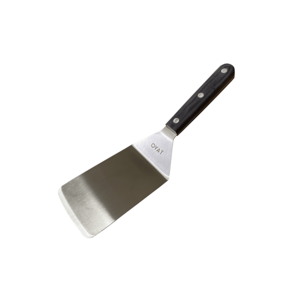 Spatule coudée OYAT en acier inoxydable