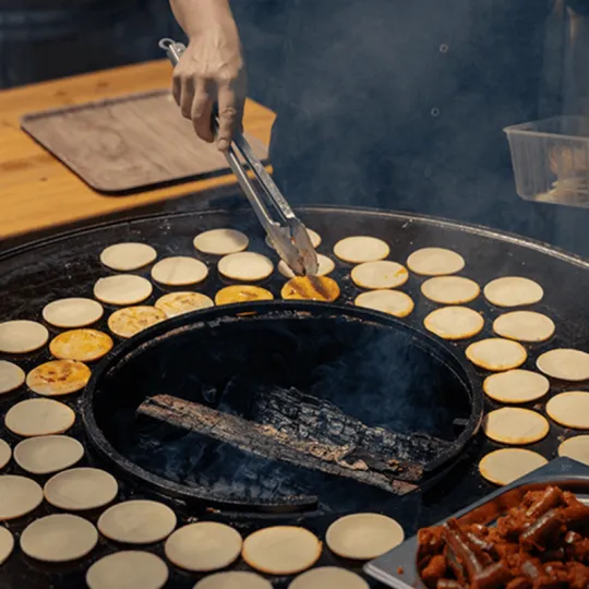 Pince à barbecue OYAT en acier inoxydable