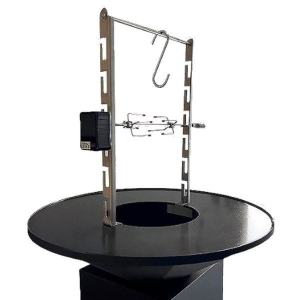 Rôtissoire avec moteur OYAT pour brasero 78, 82, 88, 96 et 98