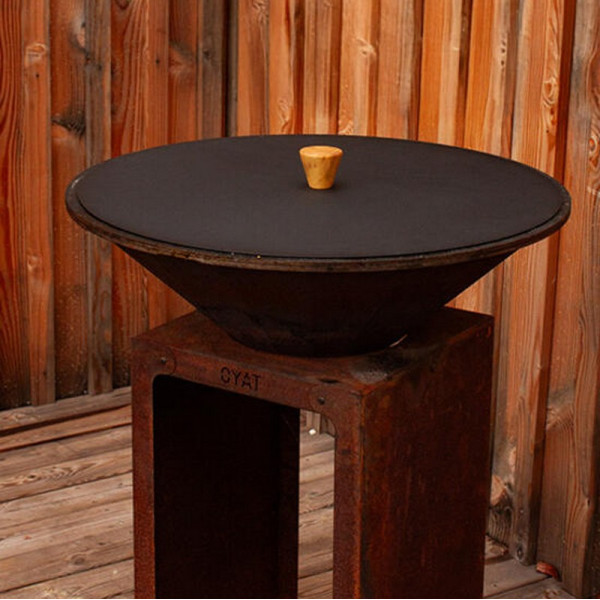 Mini-étouffoir OYAT en acier thermolaqué pour brasero 58