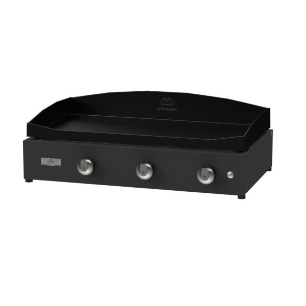 Plancha à gaz 375 LE MARQUIER Pure Vintage coloris noir