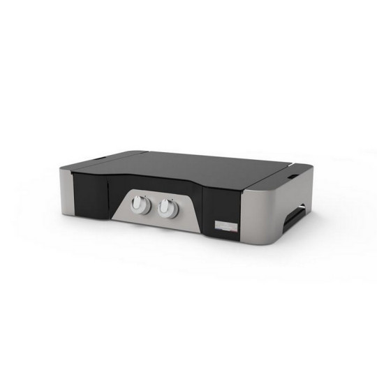 Plancha gaz LE MARQUIER Exclusive 260 Duo couvercle inclus