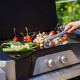 Plancha gaz LE MARQUIER Exclusive 260 Duo couvercle inclus