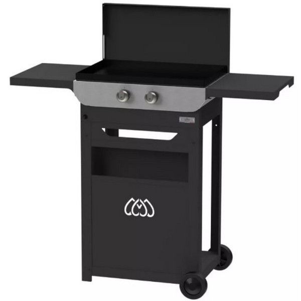 Plancha LE MARQUIER Original électrique 260 Duo Edition : chariot et couvercle inclus