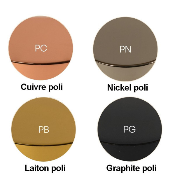 Applique Strate CVL H.1000 - 4 modèles 4 finitions