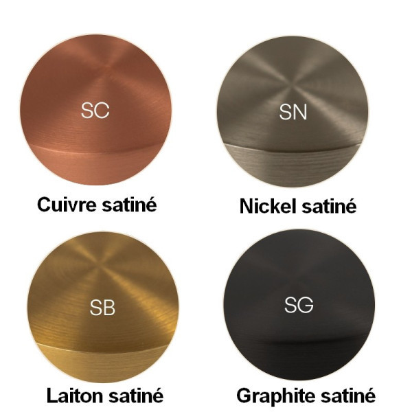 Applique CVL Pirouette V2 - 4 finitions