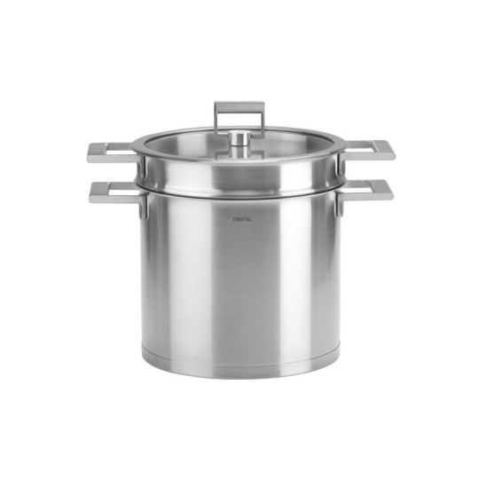 Ensemble cuit-pâtes CRISTEL Strate fixe 22cm fond enveloppant