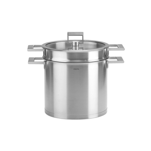 Ensemble cuit-pâtes CRISTEL Strate fixe 22cm fond enveloppant