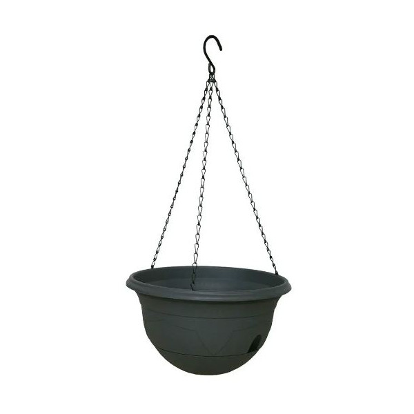 Suspension CHAPELU Millésia 28cm avec soucoupe et chaîne - 3 coloris