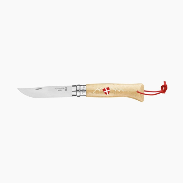 Couteau OPINEL n°10 Effilé Olivier poliglace avec plumier et étui