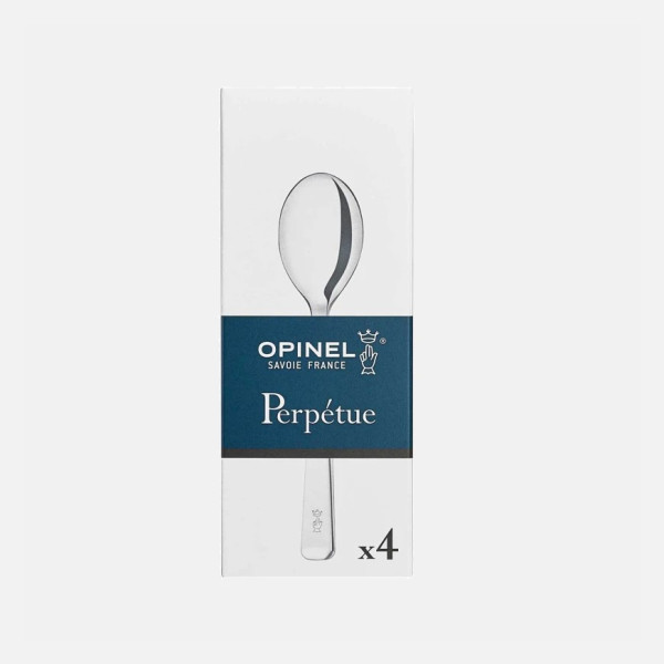 Boite de 4 cuillères à café OPINEL Perpétue en inox