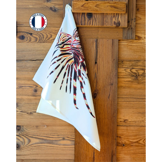 Torchon La Rascasse Volante VAREK 100% coton