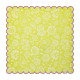 4 serviettes de table LE JACQUARD FRANCAIS enduit Alegria Sunset 50x50cm