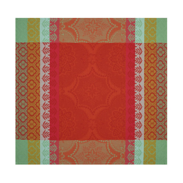 4 serviettes de table LE JACQUARD FRANCAIS Bastide Olive 58x58cm