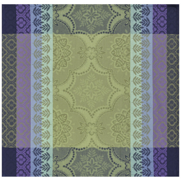 4 serviettes de table LE JACQUARD FRANCAIS Bastide Olive 58x58cm