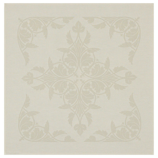4 serviettes de table LE JACQUARD FRANCAIS Syracuse Dolce 58x58cm