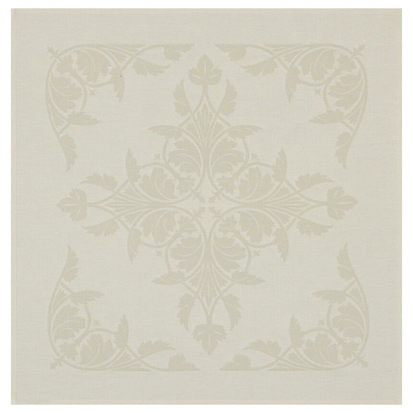 4 serviettes de table LE JACQUARD FRANCAIS Syracuse Dolce 58x58cm
