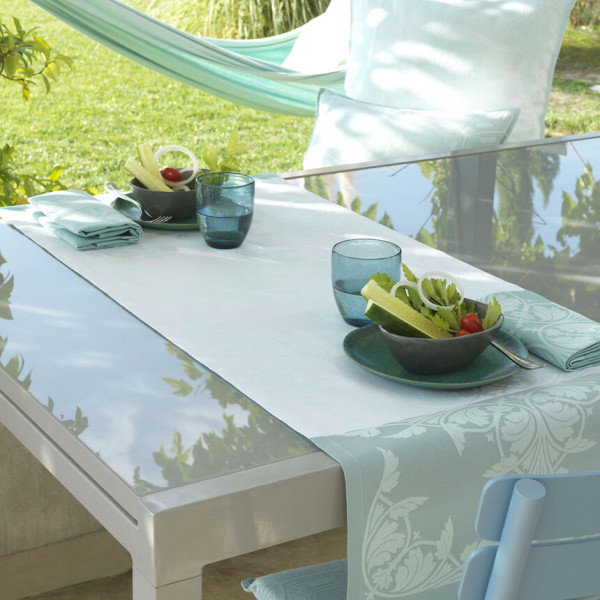 Chemin de table LE JACQUARD FRANCAIS Syracuse Dolce 50x150cm