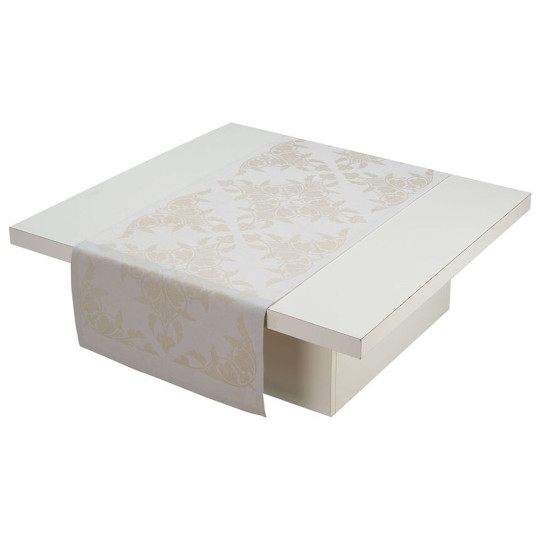 Chemin de table LE JACQUARD FRANCAIS Syracuse Dolce 50x150cm