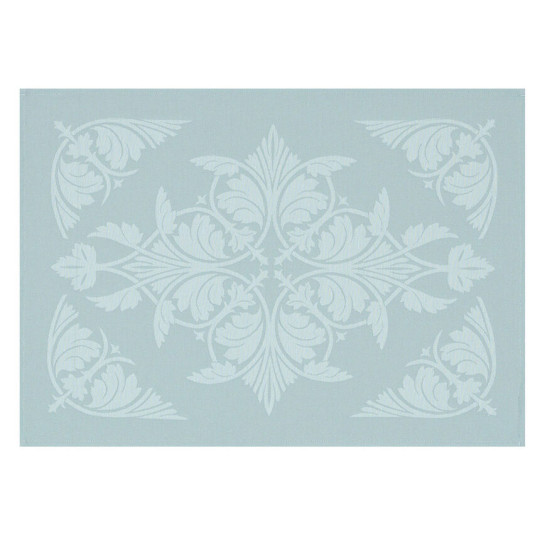 4 sets de table enduits LE JACQUARD FRANCAIS Syracuse Aqua 52x38cm