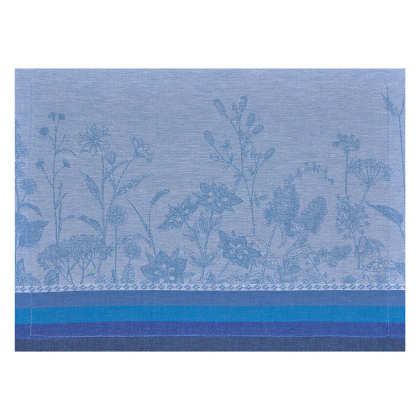 4 sets de table LE JACQUARD FRANCAIS Instant Bucolique Bleuet 50x36cm