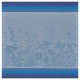 4 serviettes de table LE JACQUARD FRANCAIS Instant Bucolique Bleuet 58x58cm