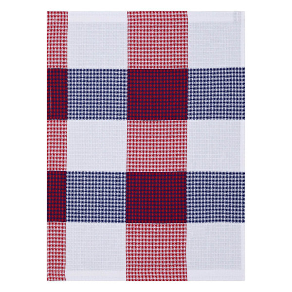 Essuie-mains LE JACQUARD FRANCAIS Elysée tricolore 100% coton 54x38cm