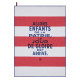 Torchon LE JACQUARD FRANCAIS Elysée Patrie tricolore 100% coton 60x80cm