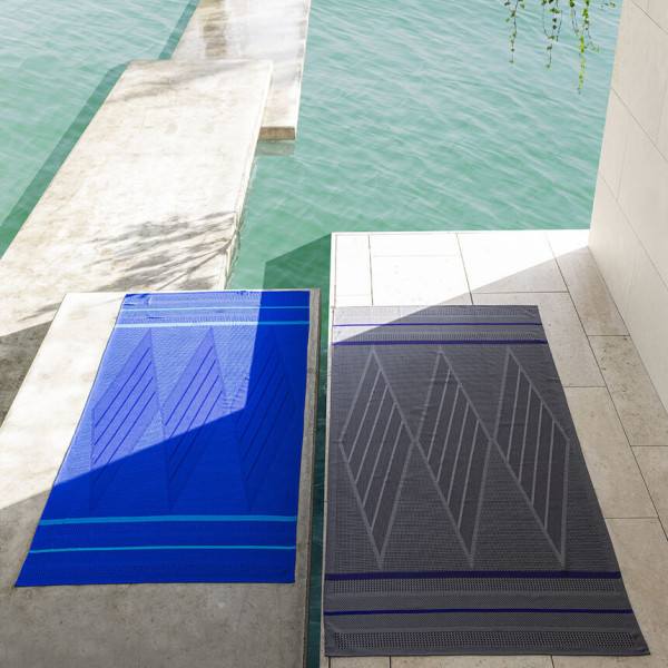 Drap de plage LE JACQUARD FRANCAIS Sand Club Régate lac 100x200cm