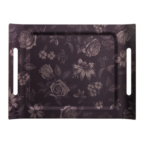 Plateau LE JACQUARD FRANCAIS Romance Tendresse 58x42cm en bois de bouleau