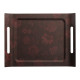 Plateau LE JACQUARD FRANCAIS Romance Tendresse 58x42cm en bois de bouleau
