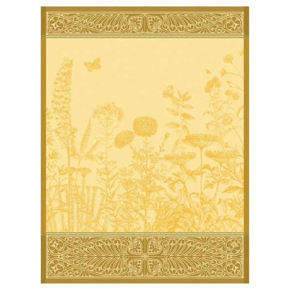 Torchon LE JACQUARD FRANCAIS Blooming 100% coton 60x80cm - 3 coloris