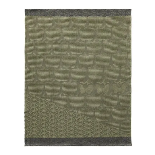 Essuie-mains LE JACQUARD FRANCAIS Braise 100% coton 60x80cm - 3 coloris