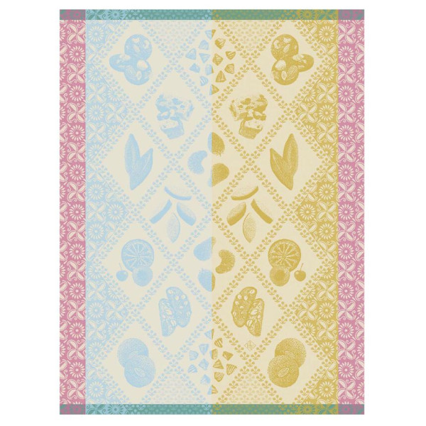 Torchon LE JACQUARD FRANCAIS Eclats du midi Douceur 100% coton 60x80cm - 3 coloris