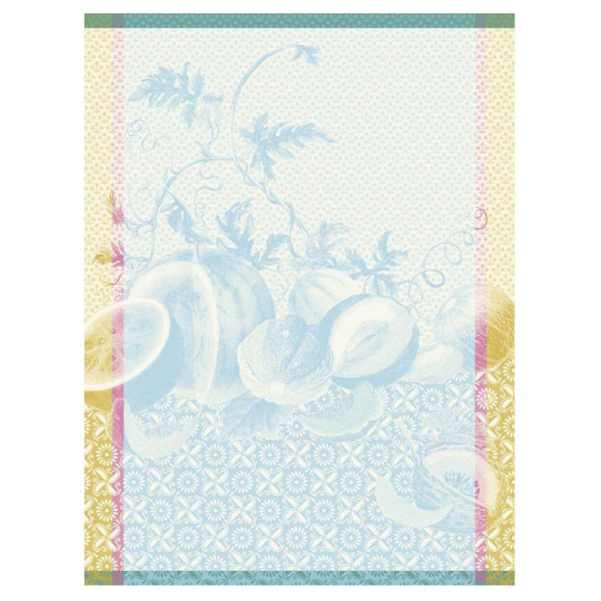 Torchon LE JACQUARD FRANCAIS Eclats du midi Fraîcheur 100% coton 60x80cm - 3 coloris