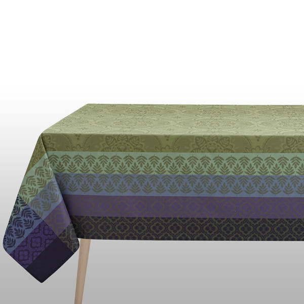 Nappe enduite LE JACQUARD FRANCAIS Bastide Poivron en coton - 6 tailles