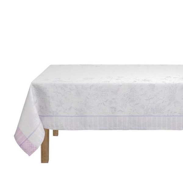 Nappe LE JACQUARD FRANCAIS Eté Indien fresia en lin - 4 tailles