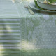 Nappe LE JACQUARD FRANCAIS Promenade Impériale Jade en coton - 4 tailles
