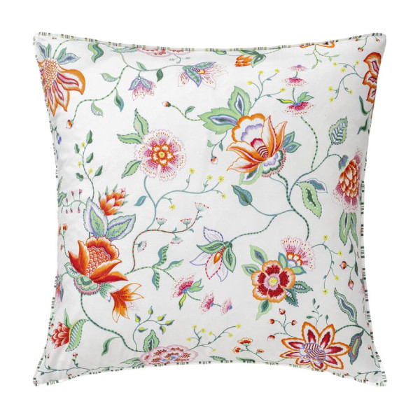 2 taies d'oreiller LE JACQUARD FRANCAIS Eté Indien mandala en coton - 2 tailles