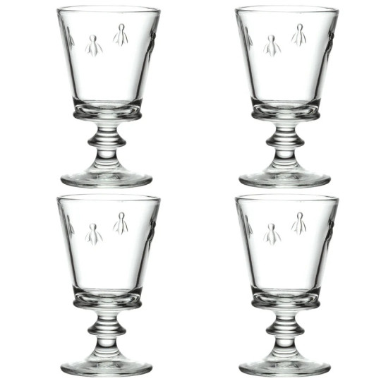 Coffret de 4 verres à vin LA ROCHERE Abeille