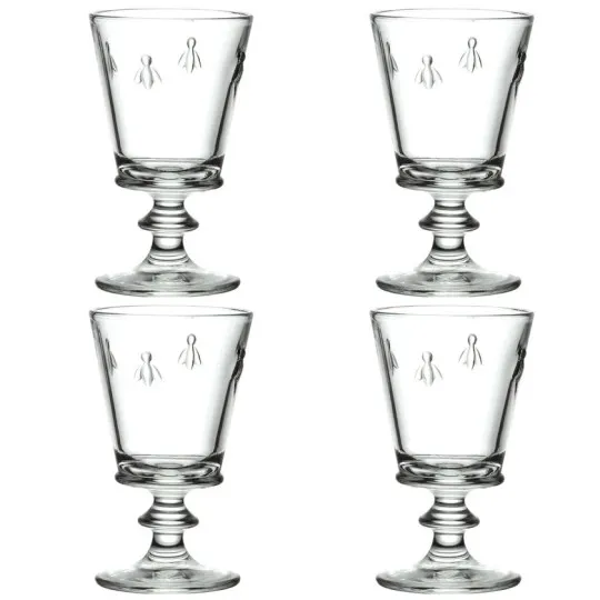 Coffret de 4 verres à vin LA ROCHERE Abeille