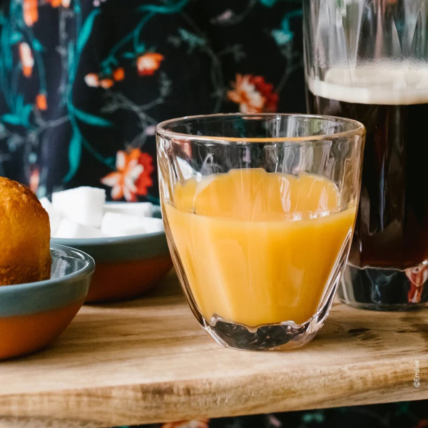 6 verres à eau LA ROCHERE Lily gobelets