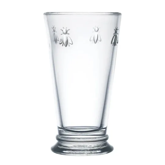 6 verres à jus LA ROCHERE Abeille maxi long drink