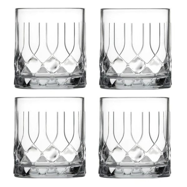Coffret de 4 verres à eau LA ROCHERE Chicago gobelets