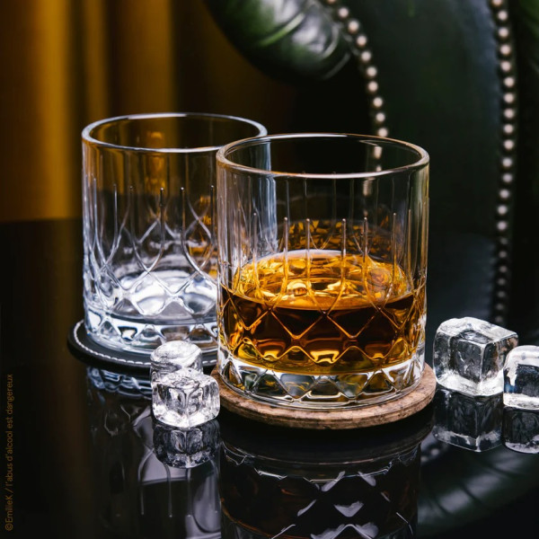 Coffret de 4 verres à eau LA ROCHERE Chicago gobelets