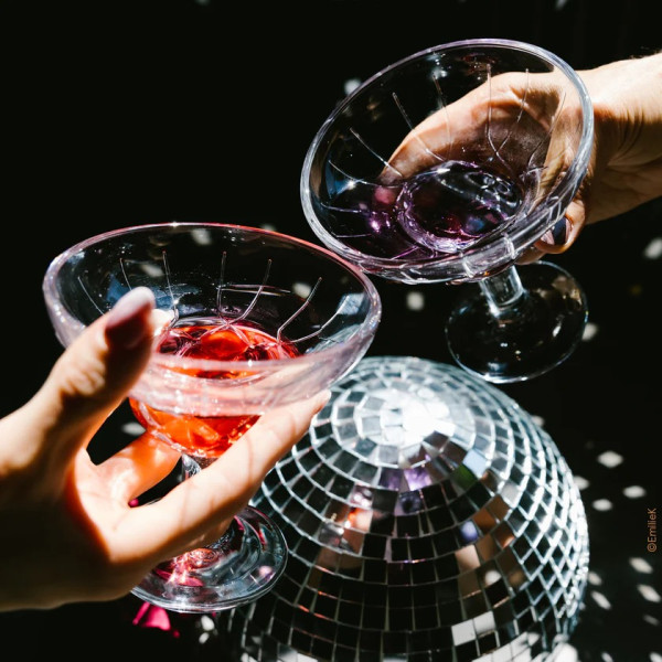 6 verres à cocktail LA ROCHERE Chicago